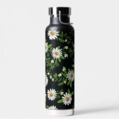 水彩デイジーオン黒 ウォーターボトル (左面)