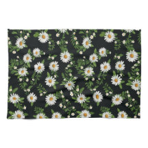 水彩デイジーオン黒