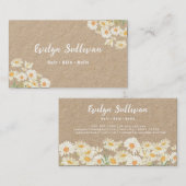 水彩デイジークラフト名刺 名刺 (正面/裏面)