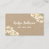 水彩デイジークラフト名刺 名刺 (正面)