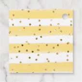 水彩デイジートラックと花Sweet sixteen フェイバータグ (裏面)