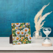 水彩デイジーフラワーズガーデン フォトプラーク (インサイチュ)