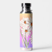 水彩デイジーブーケオンジンガム ウォーターボトル (左面)