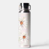 水彩デイジーブーケオンテラッツォ ウォーターボトル (背面)