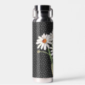 水彩デイジーブーケオンドット ウォーターボトル (正面)