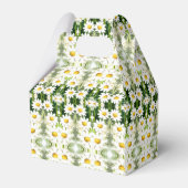 水彩デイジーベビーシャワー フェイバーボックス (裏面サイド)