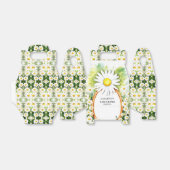 水彩デイジーベビーシャワー フェイバーボックス (折り畳みなし)