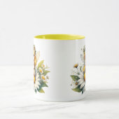 水彩デイジー妖精 マグカップ (中央)