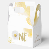 水彩デイジー第1誕生日 フェイバーボックス (オープン)