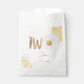 水彩デイジー第2誕生日 フェイバーバッグ (正面)