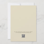 水彩デイジー結婚ズ 招待状 (裏面)