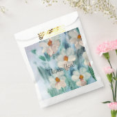 水彩デイジー花 フェイバーバッグ (封をした状態)