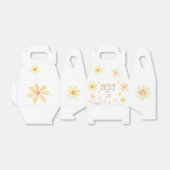 水彩デイジー誕生日 フェイバーボックス (折り畳みなし)