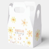 水彩デイジー誕生日 フェイバーボックス (オープン)