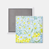 水彩デイジー マグネット (正面/裏面)