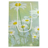 水彩デイジー ミディアムペーパーバッグ (裏面)