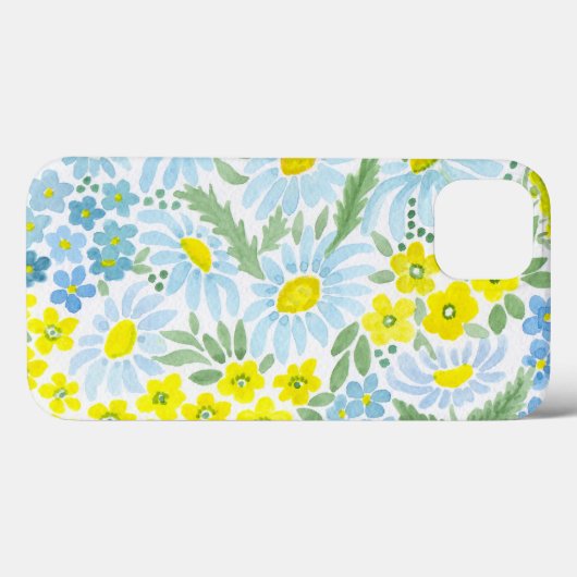 水彩デイジー Case-Mate iPhoneケース (裏面 (横))