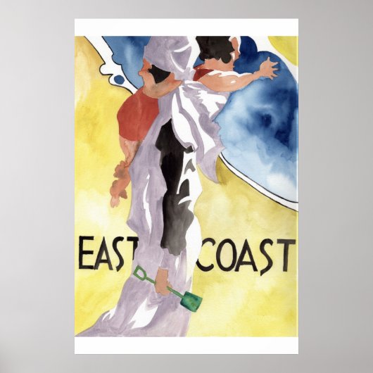 水彩デコスタイル広告 ポスター (正面)