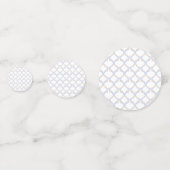 水彩デザイナーブルーモノグラムクレスト コンフェッティ (裏面)