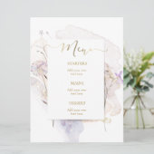 水彩デザインメニュー メニュー (スタンド正面)