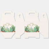 水彩デザートカボスガーデンベビーシャワー フェイバーボックス (見開き)