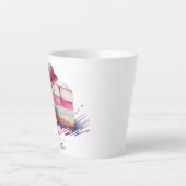 水彩デザートケーキoui!カフェラテマグ カフェラテマグ (正面)