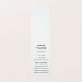 水彩デザートサボテン多肉類 名刺 (内部フラット)