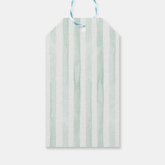 水彩デザートサボテン結婚ツ感謝していズ ギフトタグ (裏面)