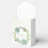 水彩デザートサボテン結婚ツ フェイバーボックス (オープン)