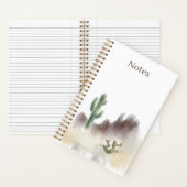 水彩デザートノート | 5.5 x 8.5 | 大学 ノートブック (内側)