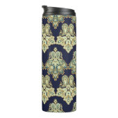 水彩デジタル背景パターン，質感  タンブラー (回転右)