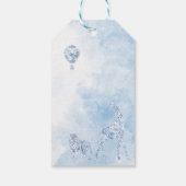 水彩トイルサファリエレガントチノイセリギフトラベル ギフトタグ (裏面)