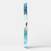 水彩トゥーカン：熱帯シームレス Case-Mate iPhoneケース (裏面 / 右)