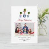 水彩トピアリーズホリデー写真  シーズンカード (スタンド正面)