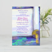 水彩トラバルミツワー招待状招待状 招待状 (スタンド正面)