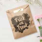 水彩トリックまたはトリートの好意バッグ フェイバーバッグ (封をした状態)