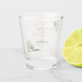 水彩トロピカルバチェロレッテウィークエンド ショットグラス (裏面)