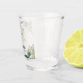 水彩トロピカルバチェロレッテウィークエンド ショットグラス (右)