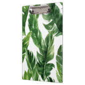 水彩トロピカルバナナ離れのパターン クリップボード (左)