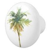 水彩トロピカルパームツリー セラミックノブ (右)