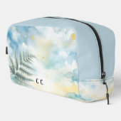 水彩トロピックスファーンアクセサリーポーチ ドップキット (右コーナー)