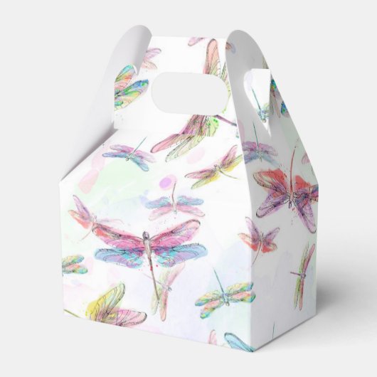 水彩トンボお願いボックス フェイバーボックス (正面サイド)