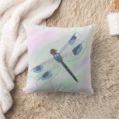 水彩トンボ枕 クッション (ブランケット)