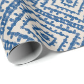 水彩ドット繰り返しパターンのラッピング紙 ラッピングペーパー (ロールコーナー)