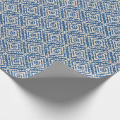 水彩ドット繰り返しパターンのラッピング紙 ラッピングペーパー (角)