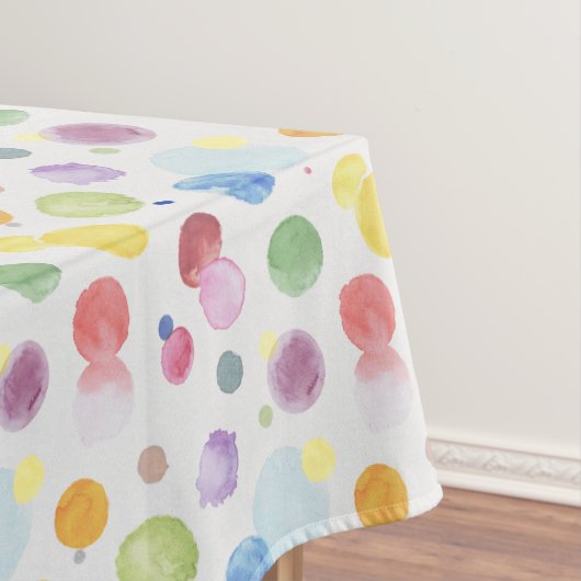 水彩ドット1 テーブルクロス (インサイチュ)