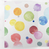 水彩ドット1 三つ折りカード (内部最初)