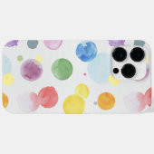 水彩ドット1 Case-Mate iPhoneケース (裏面 (横))