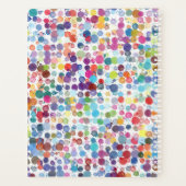 水彩ドット プランナー手帳 (裏面)