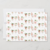 水彩ドリンクバチェロレッテ週末の日程 (裏面)